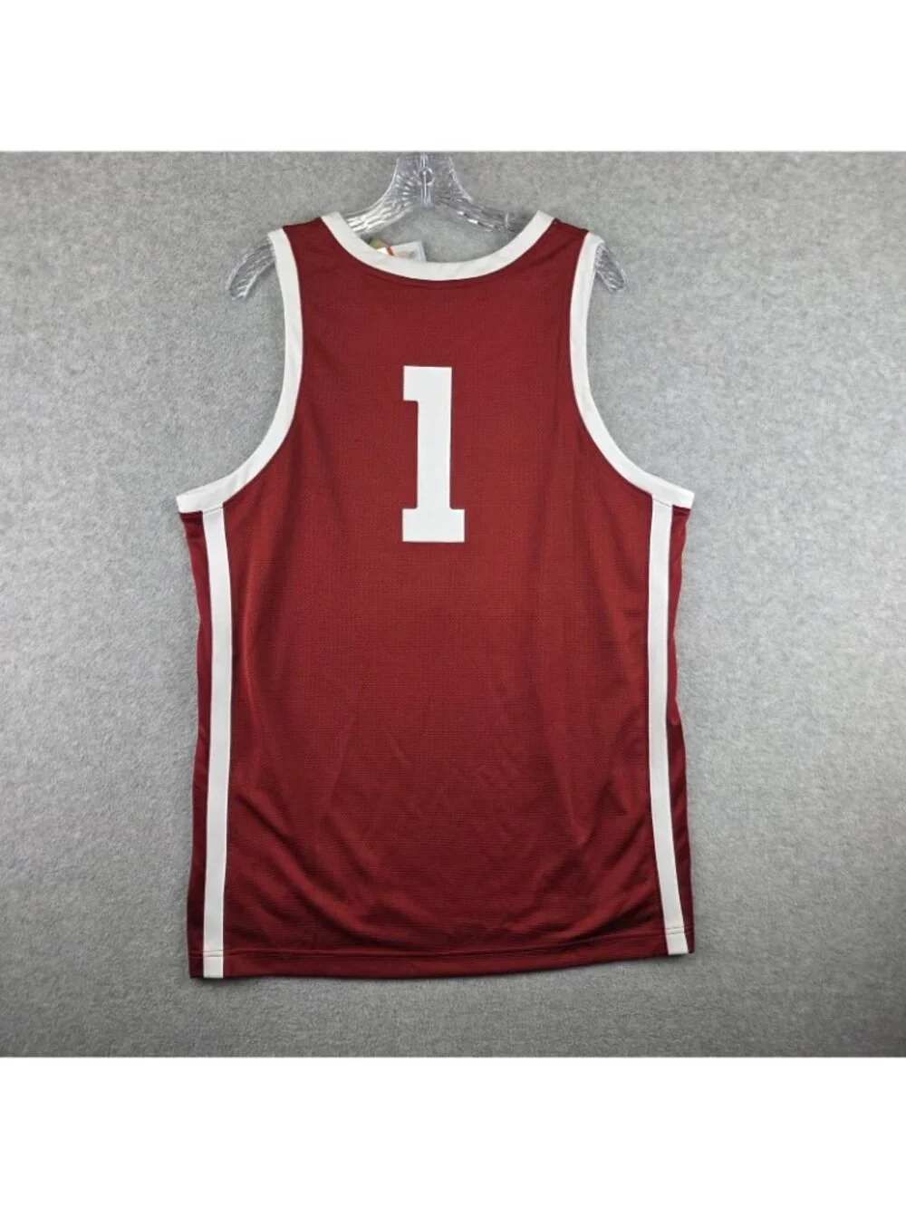 Jordan Oklahoma Sooners #1 Jersey Mens L Red Dri-FIT Basketball NCAA NWT